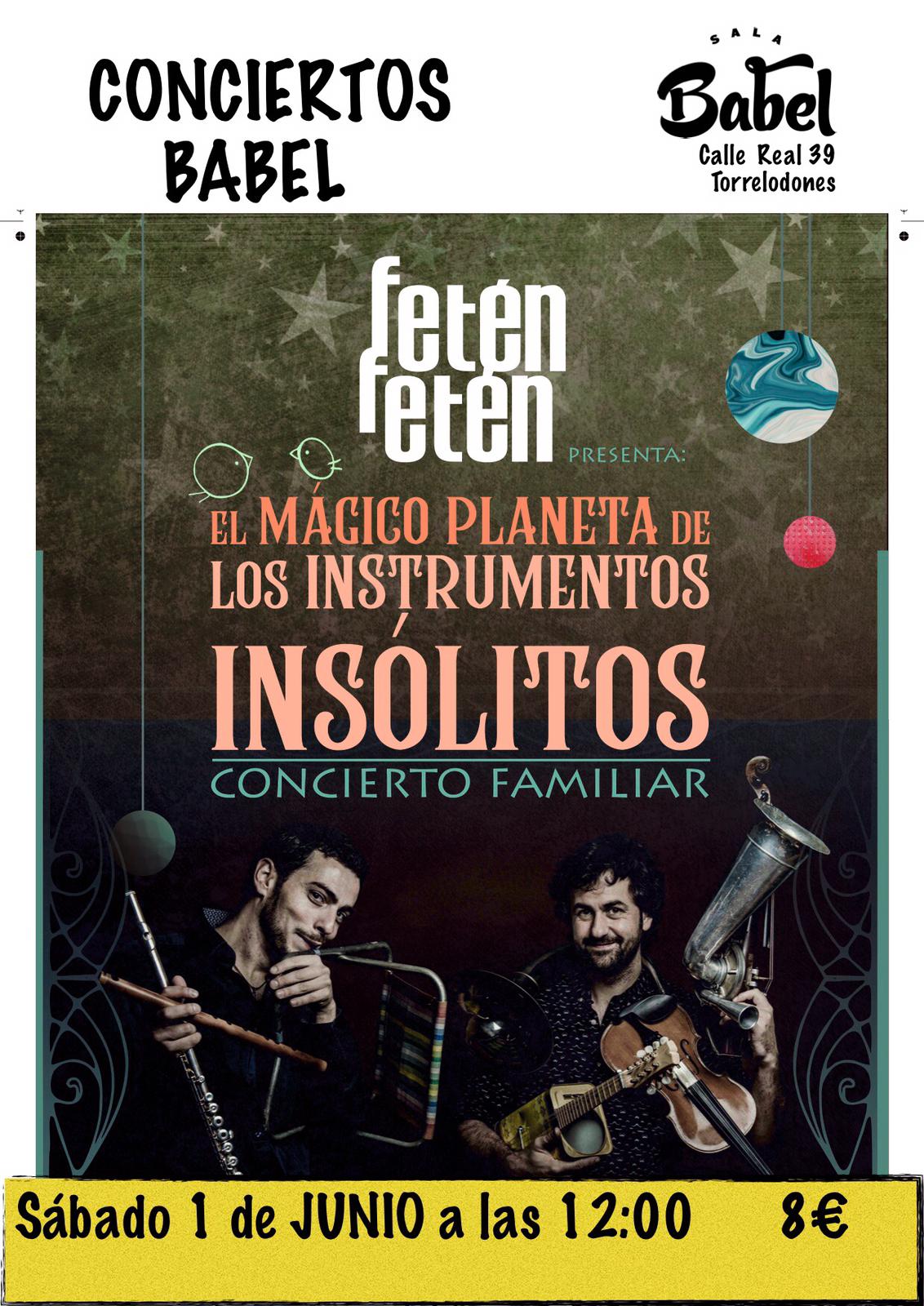 Concierto familiar Café Babel. Torrelodones