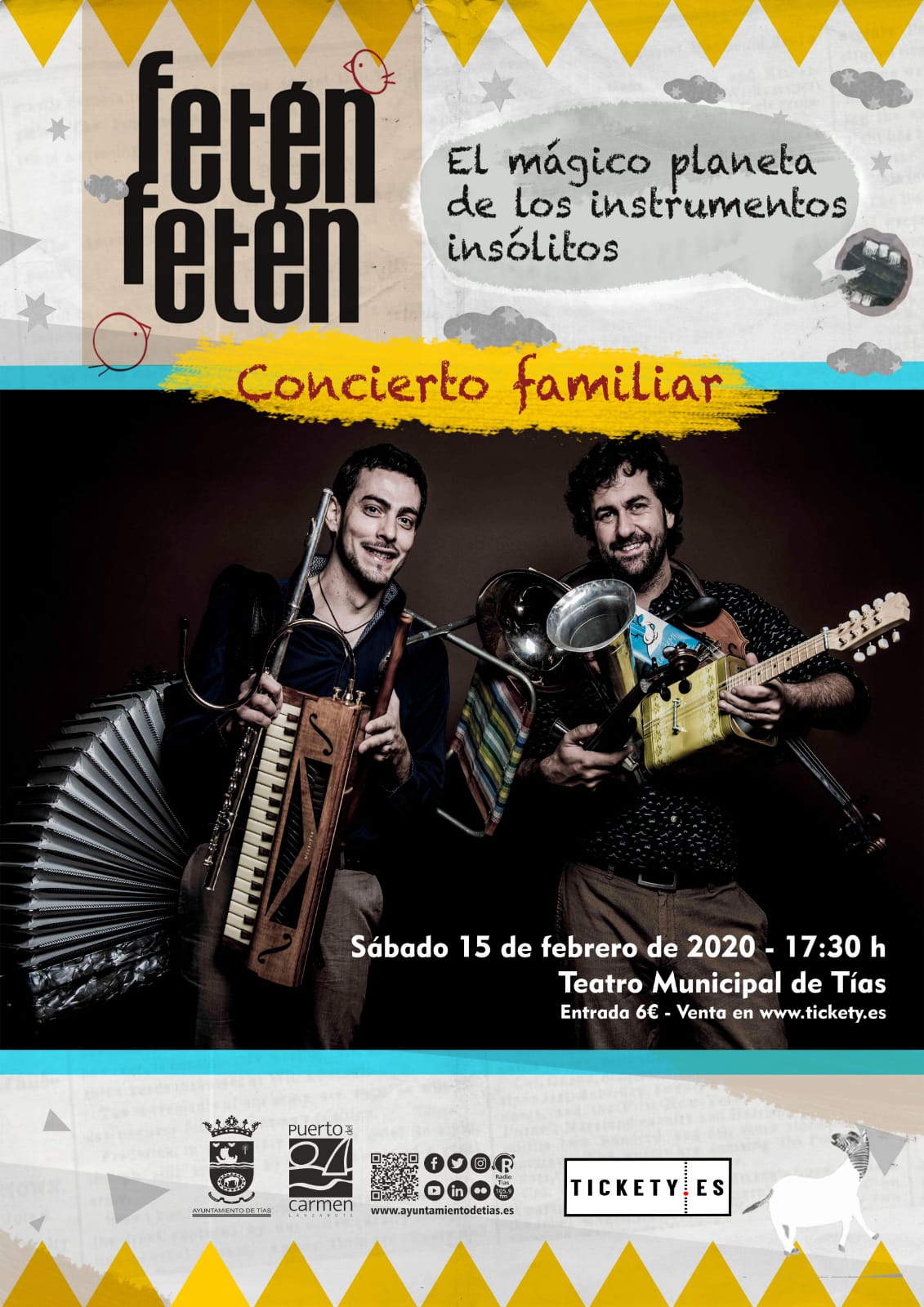 Concierto familiar. Lanzarote.