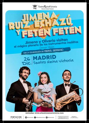 Jimena Ruiz Echazú y Fetén en Madrid.
