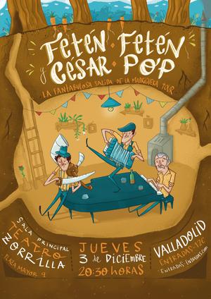 Valladolid. Fetén y César Pop